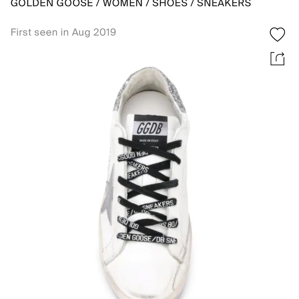 golden goose sneakers size 8